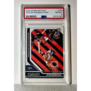 Victor Wembanyama 2023-24 Panini #210 NBA Rookie Basketball Card 1 of 3127 PSA 8